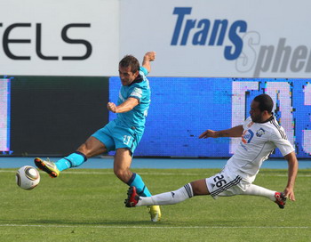 Зенит разгромил Сатурн. Фото с сайта fc-zenit.ru