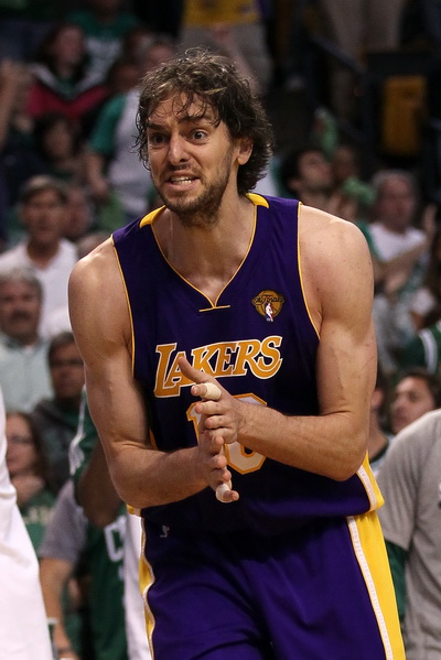 По Газоль, Los Angeles Lakers. Фото: Elsa/Getty Images
