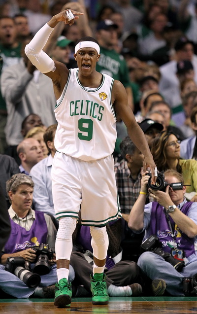 Райан Рондо, Boston Celtics. Фото: Ronald MARTINEZ/Getty Images