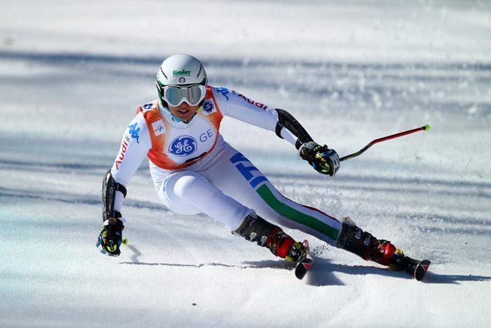 На Кубке Европы по горнолыжному спорту 14 марта 2013 года в Сочи. Фото: Clive Rose/Getty Images