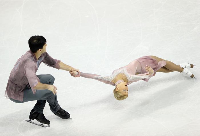 Волосожар и Траньков стали чемпионами мира. Фото: Ronald Martinez/Getty Images
