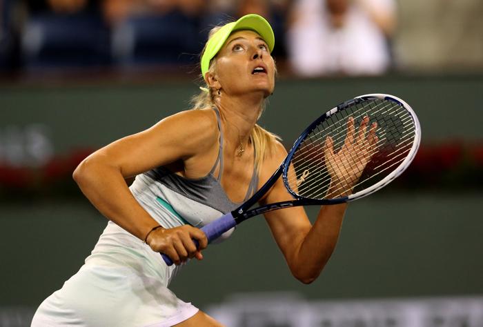 Мария Шарапова вышла в финал турнира Индиан-Уэллса. Фото: Stephen Dunn/Getty Images