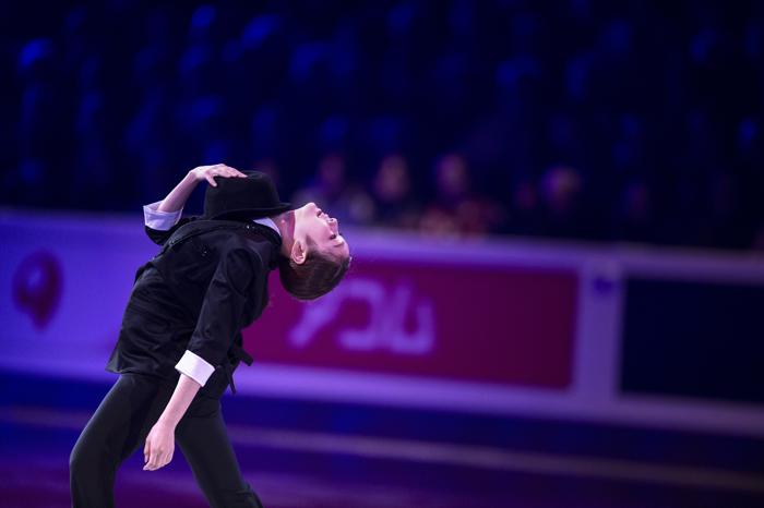 Призёры Чемпионата мира по фигурному катанию на показательном выступлении 17 марта 2013 года в канадском Лондоне. Фото: BRENDAN SMIALOWSKI/AFP/Getty Images