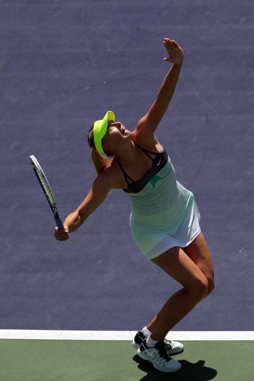 Мария Шарапова победила в престижном турнире WTA Индиан-Уэллса. Фото: Matthew Stockman/Getty Images