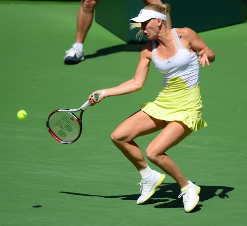 Мария Шарапова победила в престижном турнире WTA Индиан-Уэллса. Фото: FREDERIC J. BROWN/AFP/Getty Images