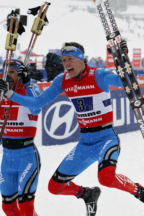 Петухов и Крюков стали чемпионами мира в командном спринте. Фото: Christophe Pallot/Agence Zoom/Getty Images