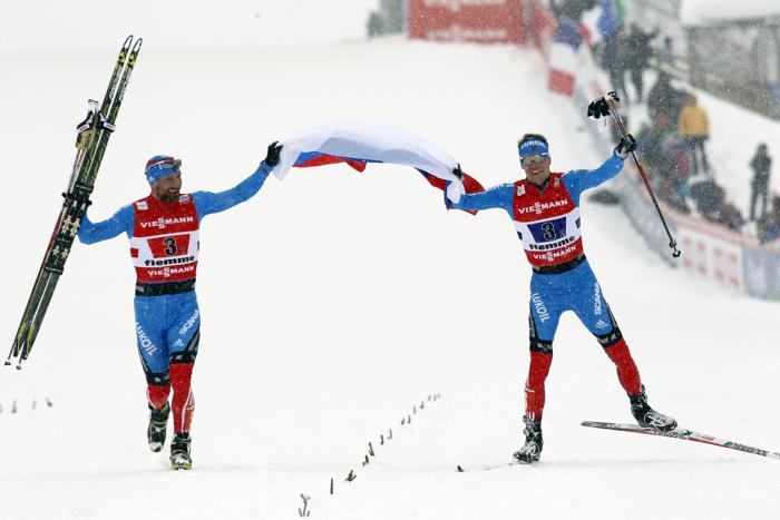 Петухов и Крюков стали чемпионами мира в командном спринте. Фото: Christophe Pallot/Agence Zoom/Getty Images