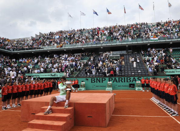 Рафаэль Надаль выиграл Открытый чемпионат Франции. Фото: Julian Finney/Getty Images