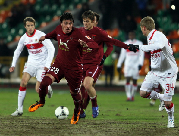 «Спартак» и «Рубин» сыграли вничью, 1:1. Фоторепортаж с матча. Фото: Roman Kruchinin/Epsilon/Getty Images