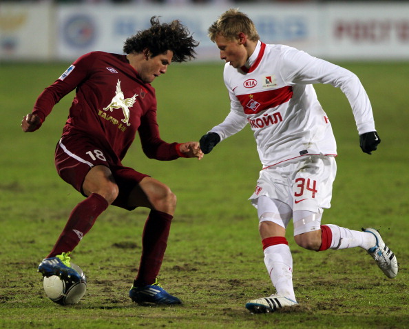 «Спартак» и «Рубин» сыграли вничью, 1:1. Фоторепортаж с матча. Фото: Roman Kruchinin/Epsilon/Getty Images