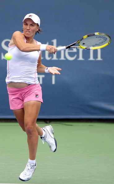 Светлана Кузнецова вышла во второй круг чемпионата Southern Open в Цинциннати. Фото: Elsa/Getty Images