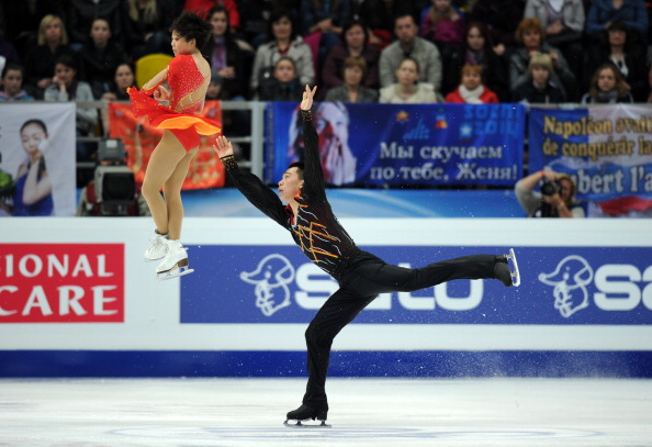 ЧМ-2011 по фигурному катанию. Короткая программа спортивных пар