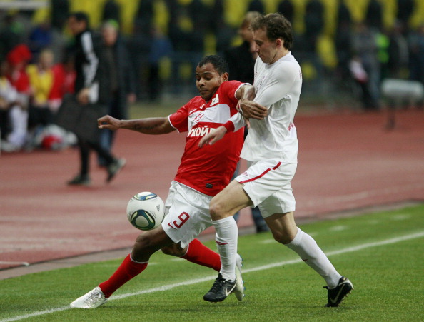 Московский «Спартак» выиграл у «Спартака» Нальчика матч со счетом 1:0. Фото:  Dmitry Korotayev/Epsilon/Getty Images 