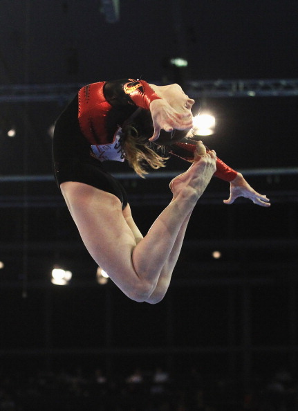 Анна Дементьева стала двукратной чемпионкой Европы по спортивной гимнастике в Берлине. Фоторепортаж. Фото: Joern Pollex/Bongarts/Getty Images