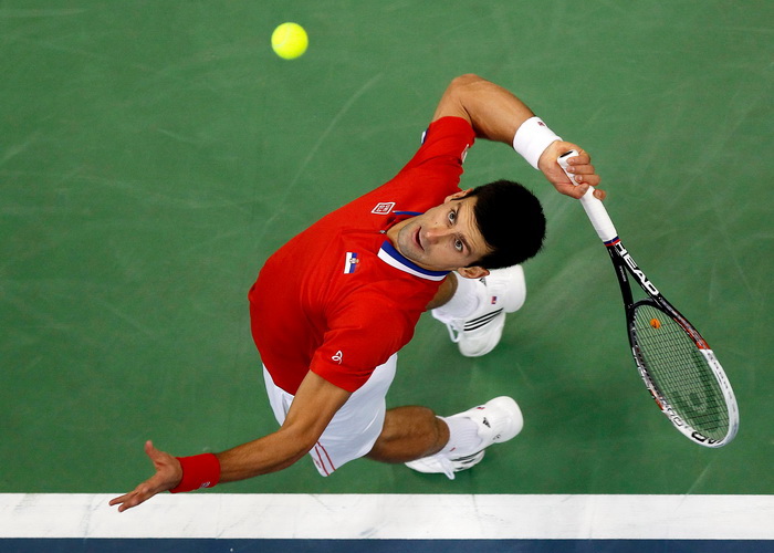 Новак Джокович. Фото: Srdjan Stevanovic/Getty Images 