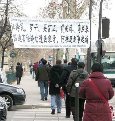 Группа китайских туристов. Фото: Hao Yang/The Epoch Times