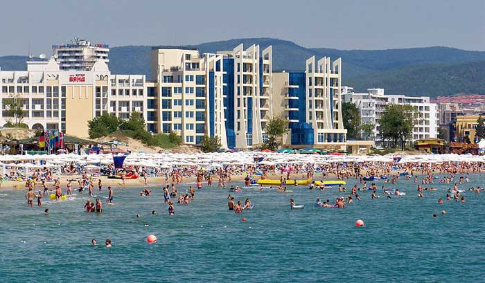 Солнечный берег — крупнейший морской курорт на востоке Болгарии. Фото: commons.wikimedia.org