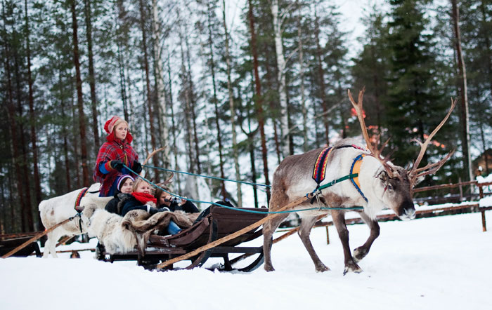 Зимой в Финляндии. Фото: JONATHAN NACKSTRAND/AFP/Getty Images
