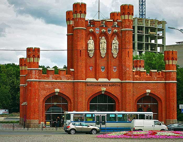 Королевские Ворота после реставрации, Калининград, Россия. Фото: Ingvar Wolf/commons.wikimedia.org