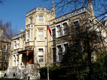 Здание посольства России в Лондоне. Фото с официального сайта