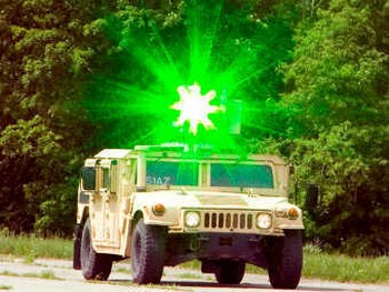 GLEF, установленный на турель CROWS на Humvee. Фото с army.mil