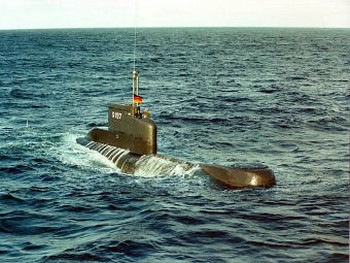 ДЭПЛ класса U-206A ВМС Германии. Фото с militaryphotos.net