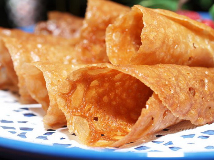Нежные вафли бренди — вкусное праздничное угощение. Фото: Sandra Shields/The Epoch Times
