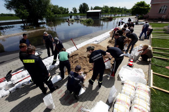 Наводнение пришло в Германию. Одер вышел из берегов. Фоторепортаж. Фото: Sean Gallup/Getty Images