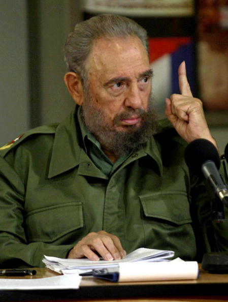 Фидель Кастро.  Фото: ISMAEL FRANCISCO/AFP/Getty Images