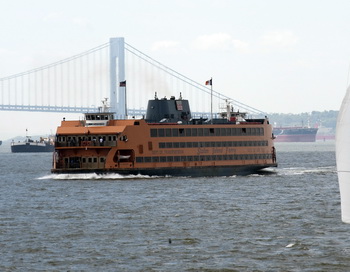 Паром компании Staten Island Ferry. Фото: DON EMMERT/AFP/Getty Images
