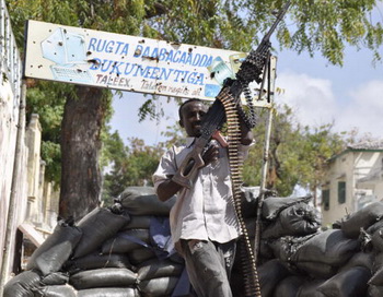 В столице Сомали Могадишо. Фото: MUSTAFA ABDI/AFP/Getty Images