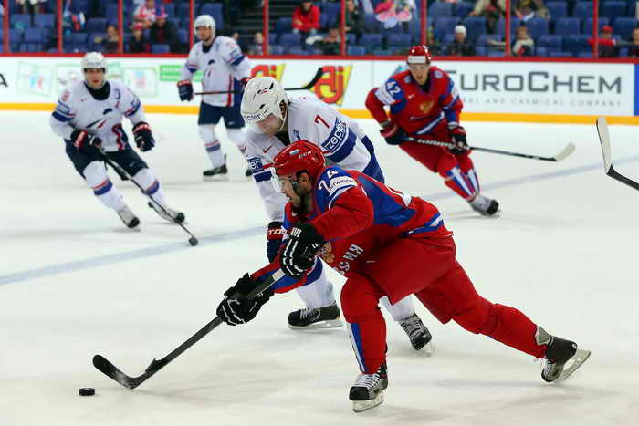 Сборная России проиграла сборной Франции на Чемпионате мира. Фото: Martin Rose/Bongarts/Getty Images
