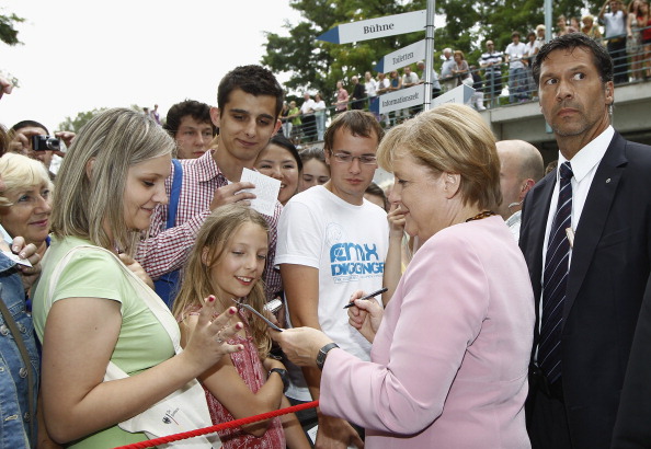 Фоторепортаж о дне открытых дверей в  Бундесканцелярии Германии. Фото: Andreas Rentz/Getty Images