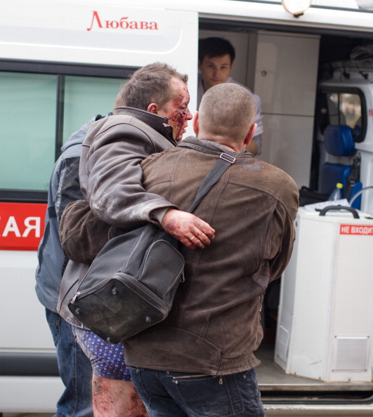 Теракт в минском метро:  списки пострадавших и погибших. Фоторепортаж. Фото: SERGEY BALAY, VIKTOR DRACHEV, ONT/AFP/Getty Images