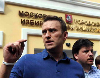 Программа Алексея Навального воплощена в шести законопроектах. Фото: VASILY MAXIMOV/AFP/Getty Images