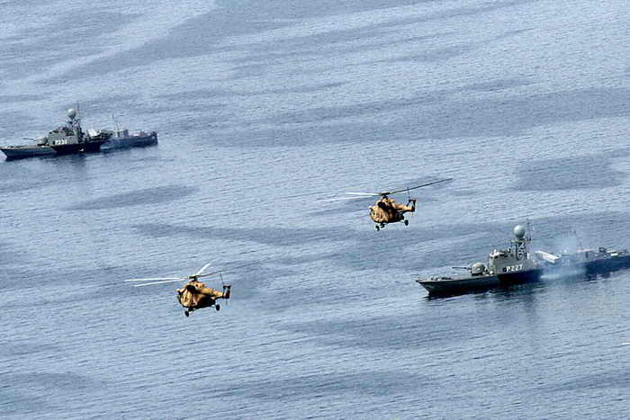 Корабли ВМС Ирана. Фото: AFP/Getty Images