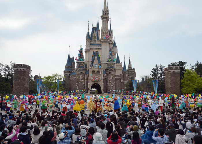Дисней-ленд. Фото: YOSHIKAZU TSUNO/AFP/Getty Images