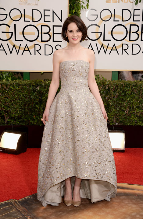 Мишель Докери в  Oscar De La Renta. Фото: Jason Merritt/Getty Images