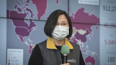 Президент Тайваня Цай Иньвэнь во время пандемии COVID-19  中文(台灣):總統府/commons.wikimedia.org/Public domain