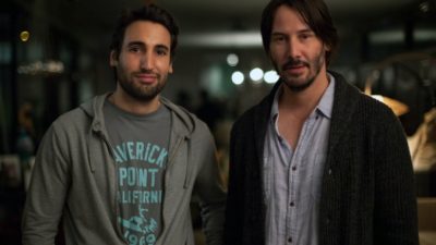 Киану Ривз (справа) и Гильермо Амоэдо на съемках фильма «Кто там» (2014) Stormrider83/en.wikipedia.org/ CC BY-SA 4.0
