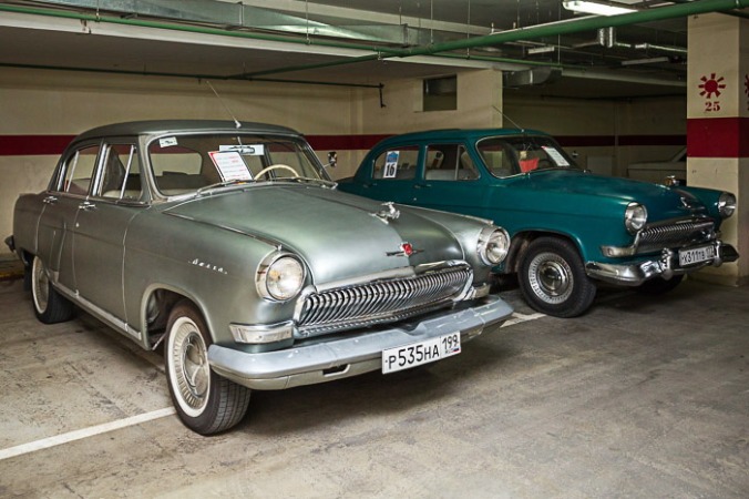 Автомобиль Волга ГАЗ 21 УС 1968 г. выпуска. Выставка ретро автомобилей  Old Cars & Motos в Рязани. Фото: Сергей Лучезарный/Великая Эпоха