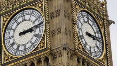 Башня Биг-Бен с часами, Лондон, Англия. Фото: pxhere.com/CC0 Public Domain