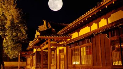 Китайский двор в лунную ночь. Wang Jiayi/The Epoch Times