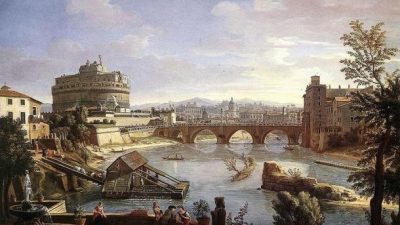 Замок Кастель Сант-Анджело в Риме, Италия. Фото: Public Domain