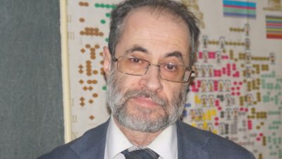 Российский историк, автор учебников и пособий по истории России, педагог московской Гимназии на Юго-Западе № 1543 Леонид Александрович Кацва. Фото: Ульяна Ким/Великая Эпоха