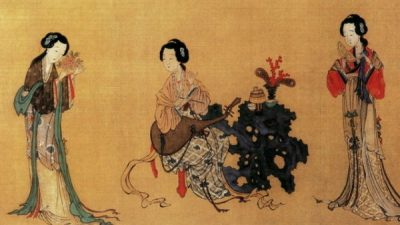 Фрагмент картины «Несравненные красавицы на долгие времена»/Public Domain