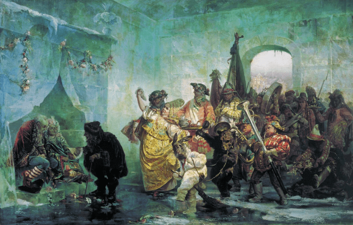 Валерий Якоби «Ледяной дом», 1878 год/ общественное достояние