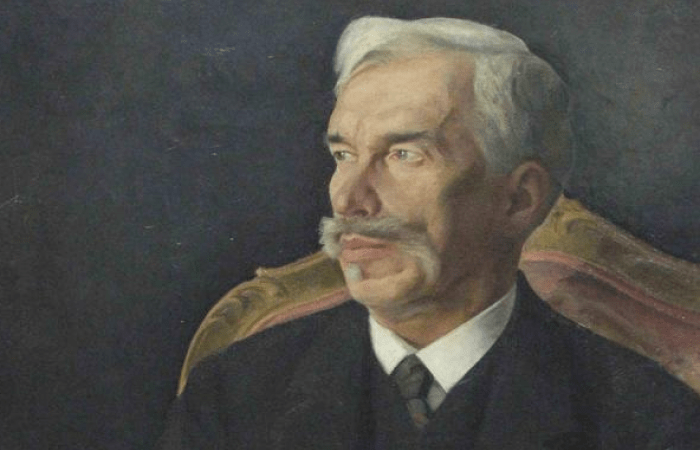 Сергей Иванович Щукин. 1915. Портрет работы Дмитрия Мельникова. Фото: wikipedia.org/ общественное достояние