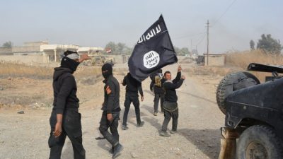 Боевики ИГИЛ*. Фото: YOUNIS AL-BAYATI/AFP/Getty Images