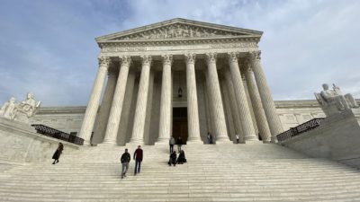 Верховный суд США в Вашингтоне 1 февраля 2020 года. Daniel Slim/AFP via Getty Images